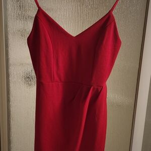 Red Spring Summer Dress